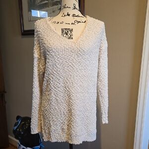 Umgee Textured Tunic Sweater